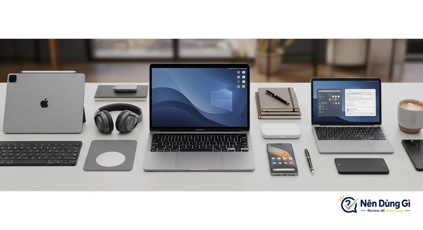 Bảng thông tin nhanh: So sánh các bộ phần mềm văn phòng cho MacBook