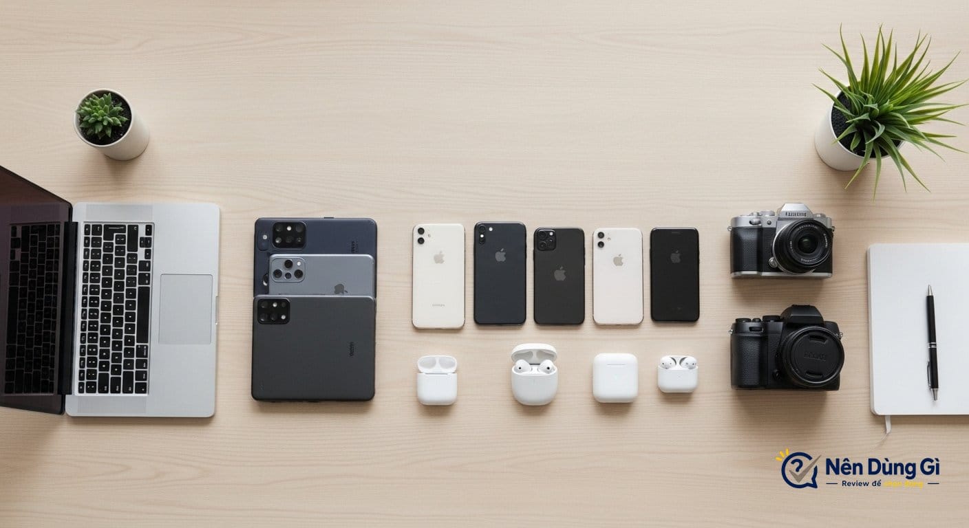 Bảng so sánh nhanh cấu hình iPhone 7 và iPhone 8