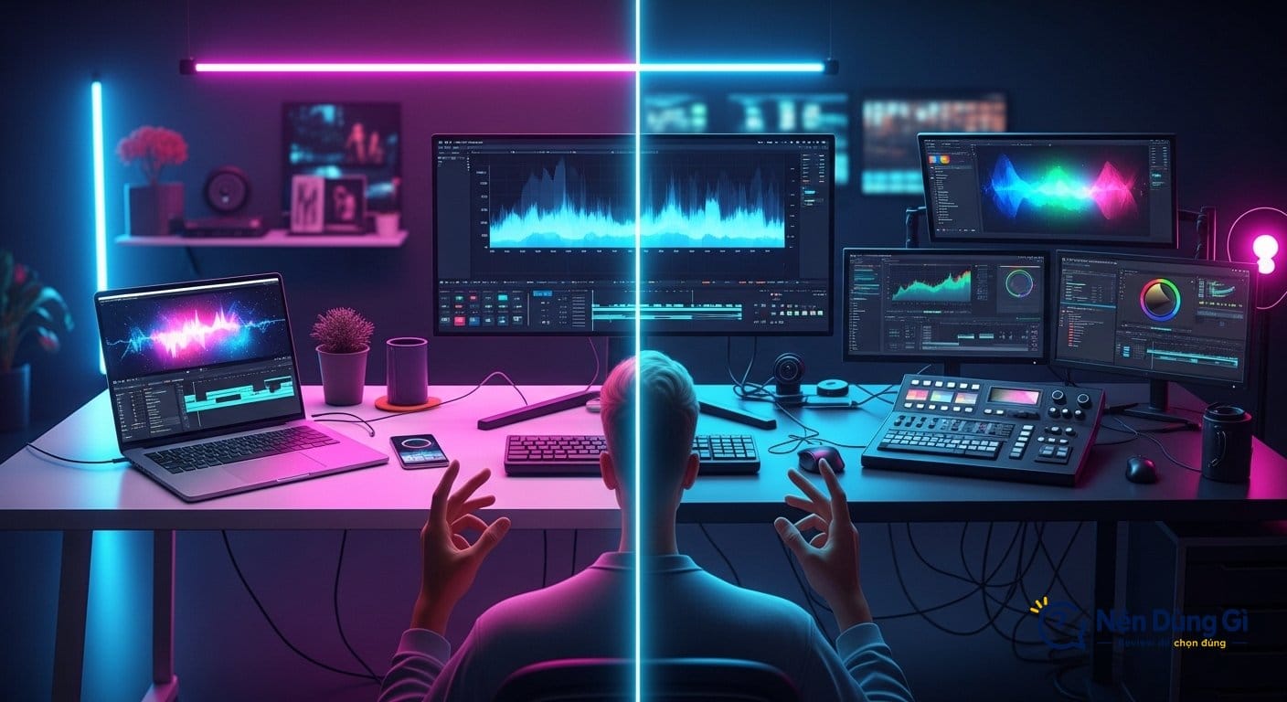Nên chọn phần mềm làm video nào theo nhu cầu?